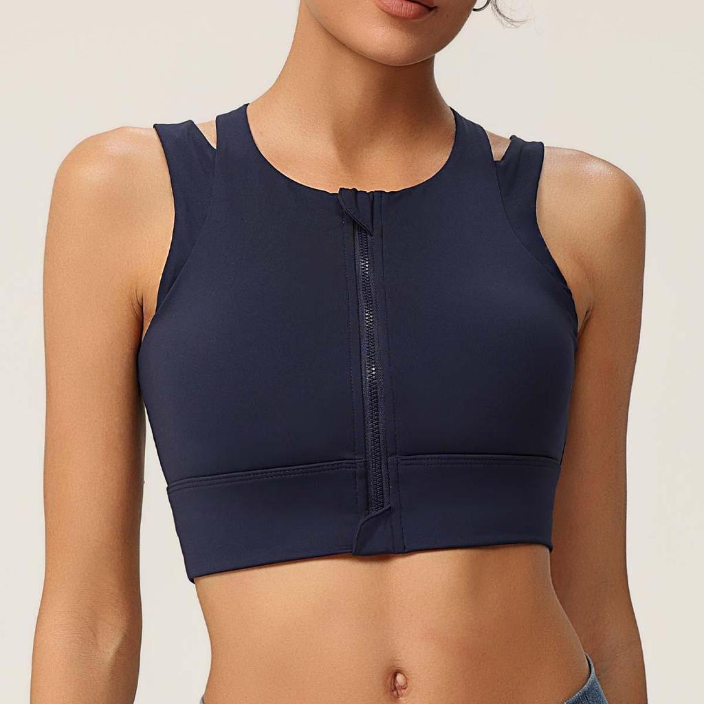 Plus-Size Women's High-Impact Sports Bra for Running & Fitness