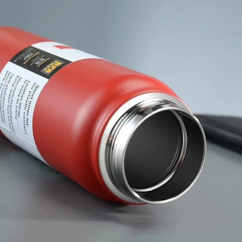 Termohrnek Venkovní termoska přenosná rychlovarná konvice Láhev na vodu s čajovým filtrem Nerezový termohrnek Nepropustná sportovní baňka