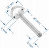 1/4" inch 34 mm tripod screw for camera