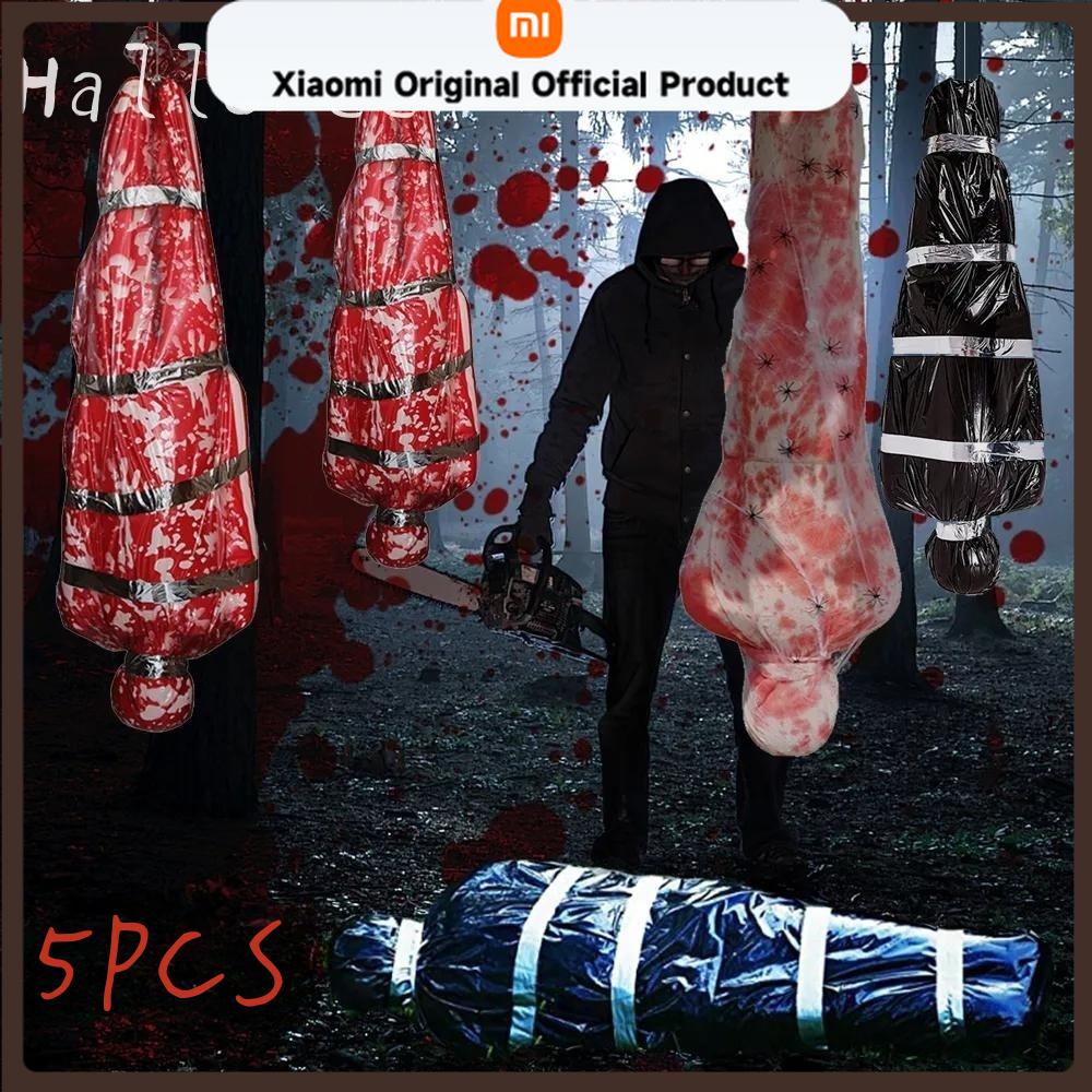 Xiaomi Halloween Dead Victims Props Outdoor Horror Fake Bloody Corpses Haunted House Hanging Decorations Halloween Horror Decorations