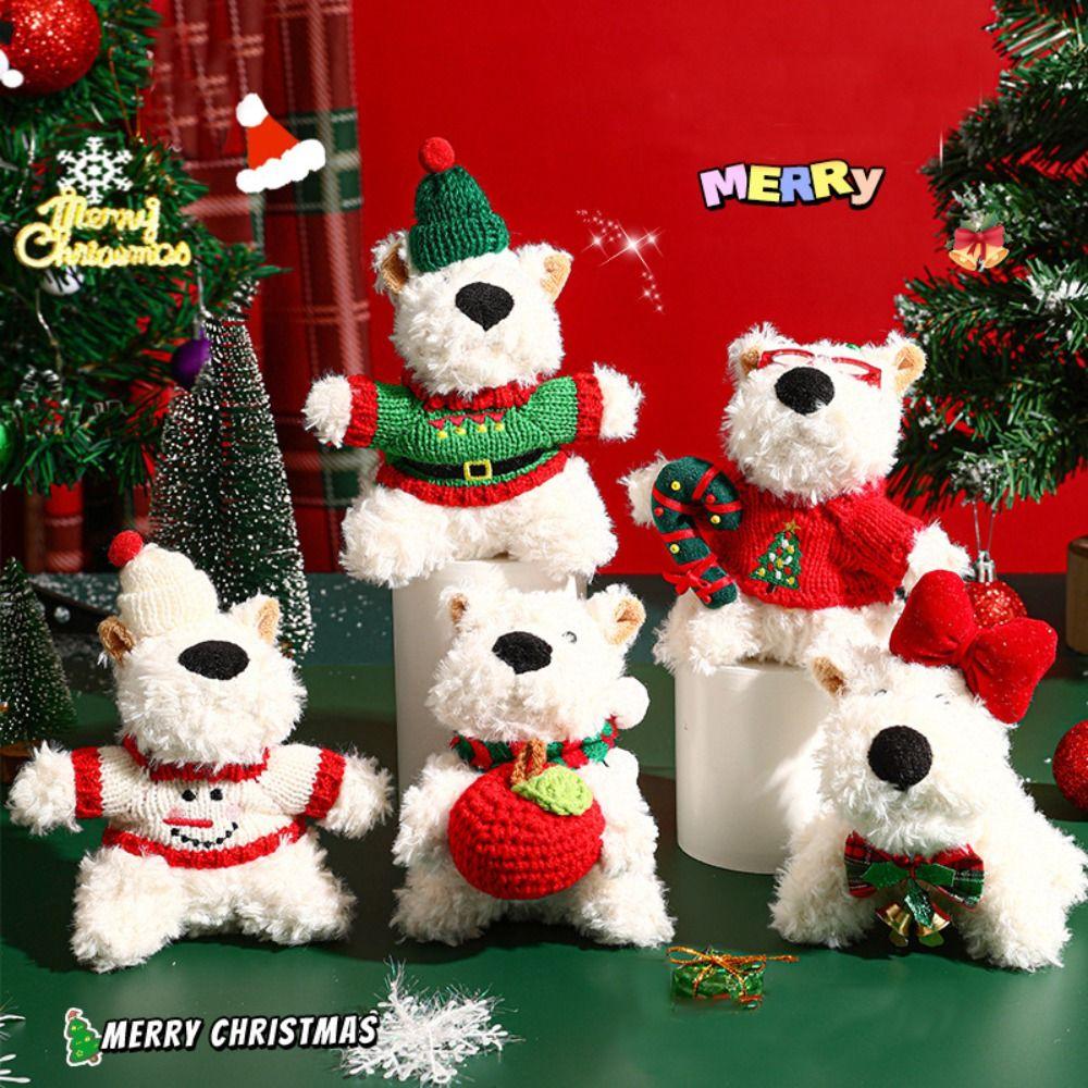 West Highland Dog Dolls Pendant Cartoon Bag Charms NEW Keychain