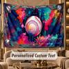Fantasy Magic (112) Theme Personalized Tapestry Custom Name Text Wall Hanging Tapestry Home Background Decoration