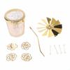 1pcs  Silver Gold Candlesticks Rotating Romantic Rotation  Carrousel Tea Light Candle Holder Dinner Wedding Bar Party