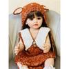 22 Inch Reborn Dolls Full Silicone Baby Realistic Newborn Girl Doll Princess Toddler Waterproof Toy For Children Gift