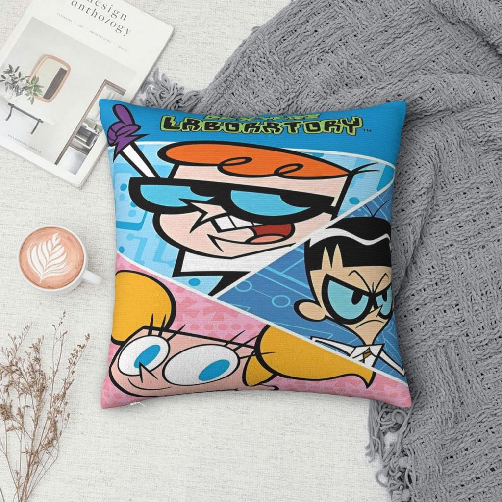 Billy And Mandy Printed Pillowcase Cushion Cover Pillow Covers Soft And Sweet Bedroom Decorations Square Multi-Size