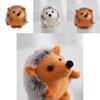 Adorable Hedgehog Plush Toy Keychain Soft Stuffed Animal Backpack Charm Cute