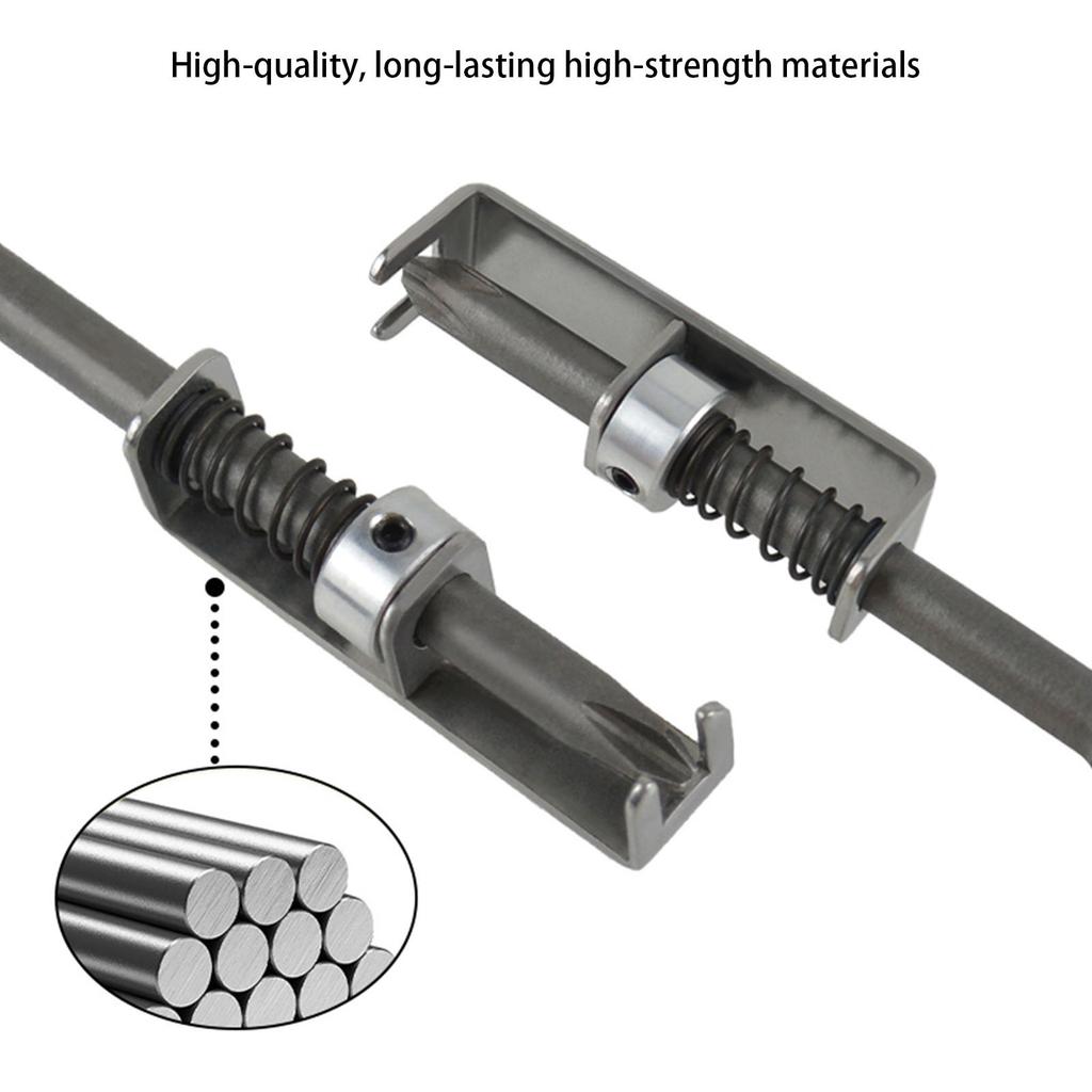 1-5Pcs Screw Holder Drill Bit Anti-drop Screwdriver Bit Fixing Clamp Set For Electric Drill DIY Repair Quick Retaining Accessory