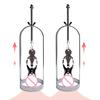 1/2Pcs Adjustable Nipple Clamps Breast Sensation Clips for Couples Adult Toy Female Chastity Cage Bondage Sex Tools