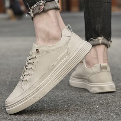 Echtes Leder Lässiger Skate-Schuh Outdoor Outdoor Hohe Qualität Männlich Vulkanisierte Schuhe Neue Mode Herren Tenis Schuhe Herren Sneaker