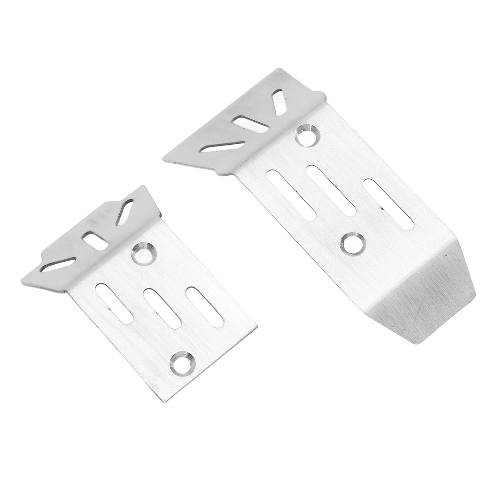 

Захисна пластина броні з нержавіючої сталі Захисна пластина задньої частини шасі для Arrma 118 Granite Grom