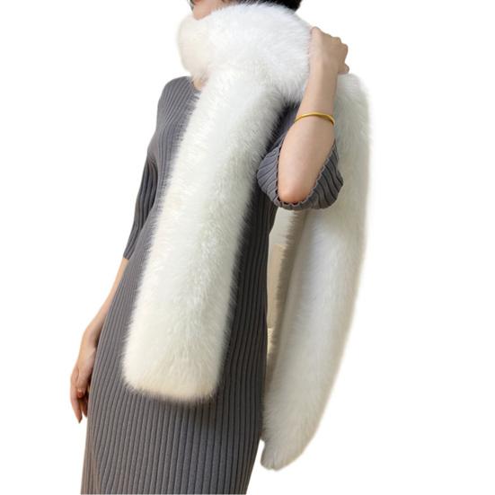 Women Scarf Thick Warm Comfortable Plush Shawl Versatile Bright Color Winter Shawl Scarf Versatile Cozy Shawl