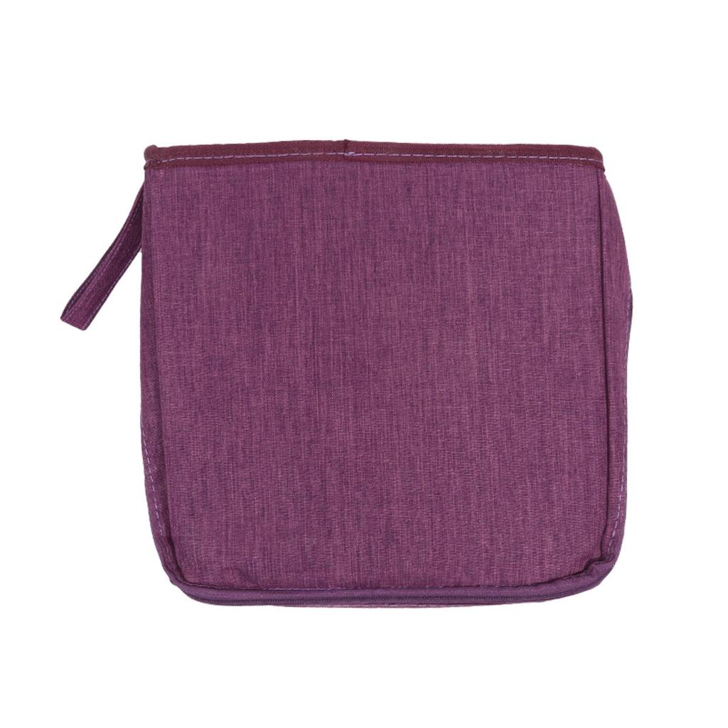Multifunctional Makeup Bag Large Capacity Pencil Case Multi-layer Oxford Cloth Pen Bag Simple Toiletries Organizer Stationery Pouch for Women Students