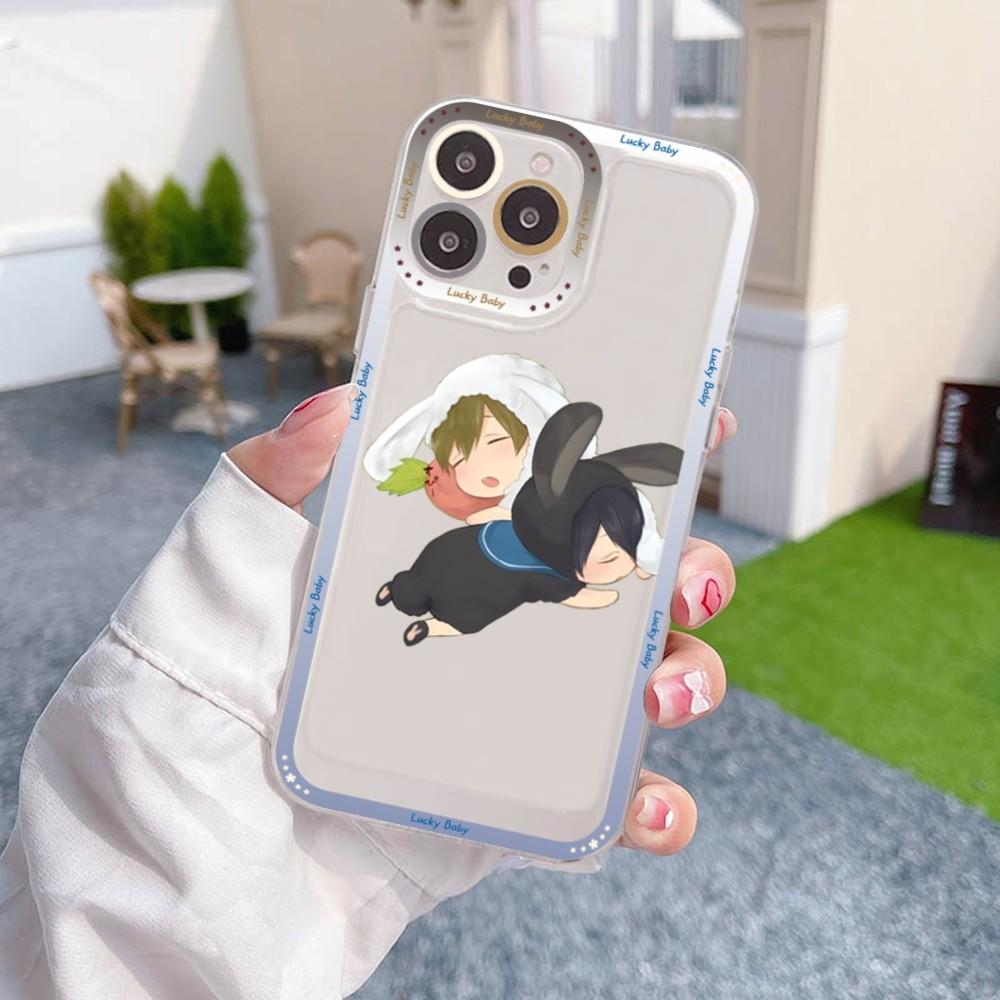Free anime Phone Case For Redmi 7 8 9 A For Redmi Note 5 7 8 9 10 11 Pro Max 4G 5G Funfas