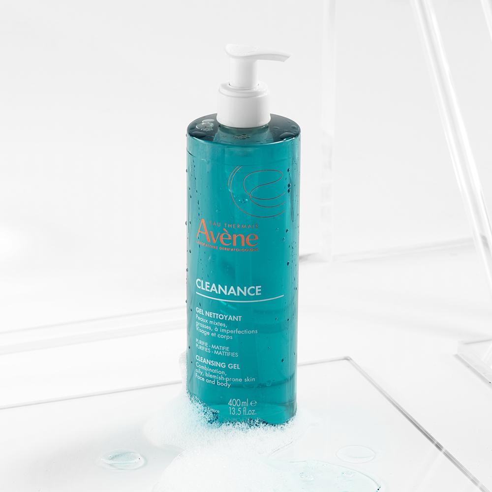 Avene Cleanance Reinigungsgel 400ml - Porenrein, Koreanisch