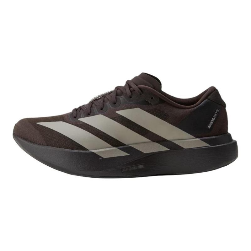 adidas Adizero Evo SL men fabric elevated running shoes brown-beige KI3946 44