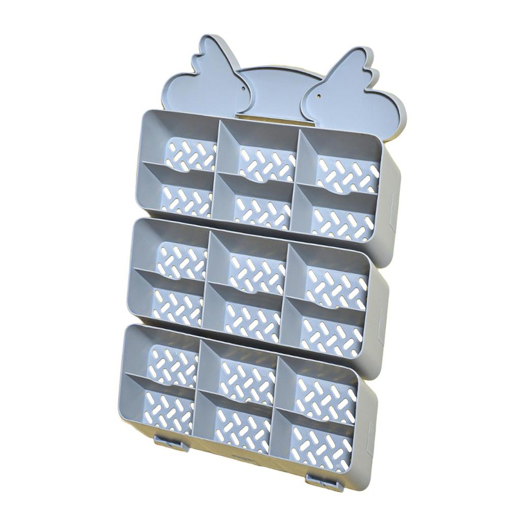 Closet Hanging Storage Solution for Undergarments and Accessories