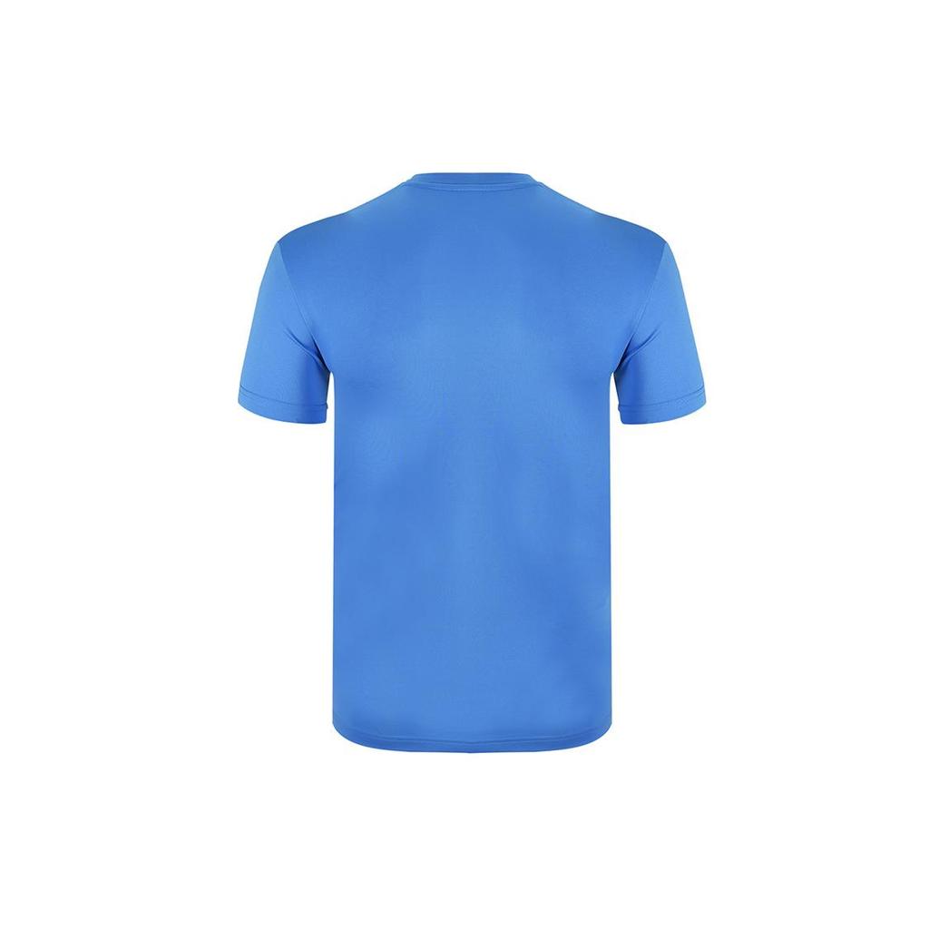 Li Ning Table Tennis Clothing Men's Blue Crew Neck Moderate AHSQ603-3