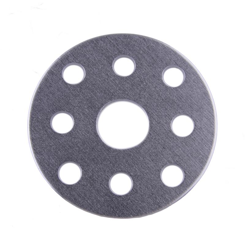 3Pcs Water Pump Pulley Spacer Silver Aluminum Alloy Fit for Chevy Ford 302 350 427 454
