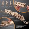 Ugears Harry Potter Hogwarts Express Wooden Puzzle, Craft Model, No Glue or Tools Required, Adults