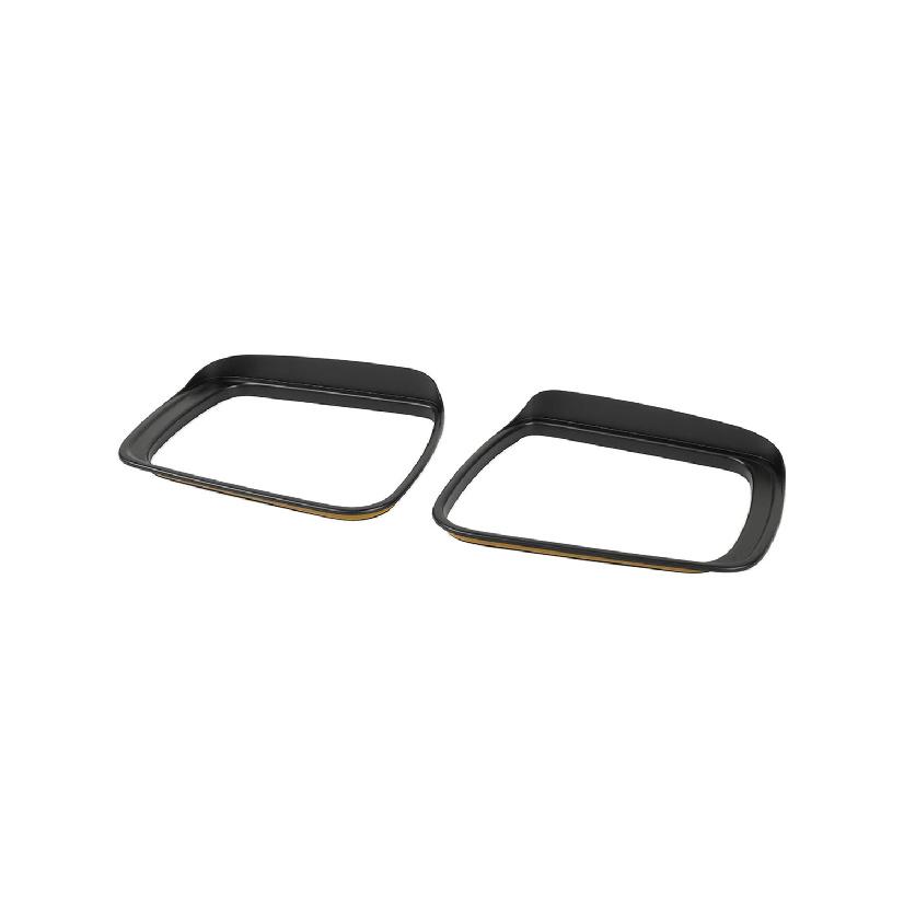 

Rearview Mirror Frame Rain Visor Trim Rainproof Decoration for Dodge Ram 1500 2018 -2025 Car Exterior Accessories чёрный