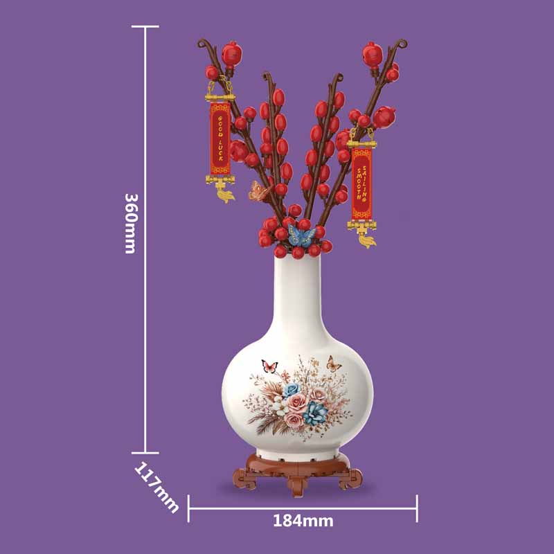 Non-Toxic Sunflower Potted House Decoration Creativity Moc Model Bricks Diy Flowers Toy Building Block Gifts For Kids Children