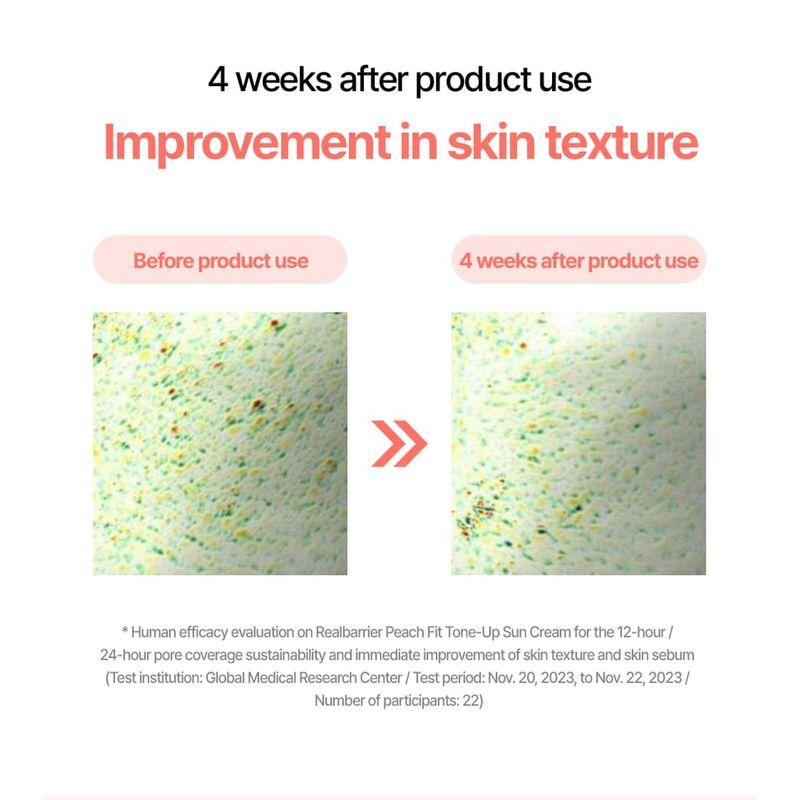 Realbarrier - Crème Solaire Teintée Peach Fit