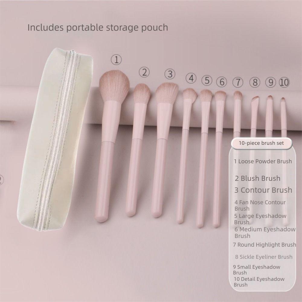 13/10/7 Pcs Concealer Makeup Brush Set Foundation Brush Eye Shadow Brush  Face Makeup