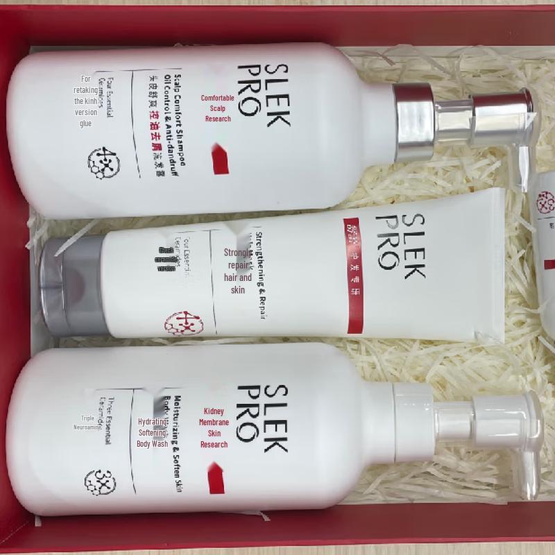 

Подарочный набор Slek PRO для ухода за кожей головы и против перхоти