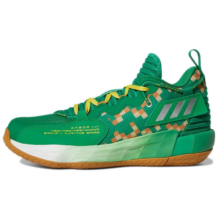 adidas Dame 7 EXTPLY Team Green Men s H69011 EU 43⅓