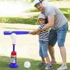 Adjustable Automatic Pitching Baseball Toy Set for Kids Outdoor Backyard Sports Parent-Child Interactive Play