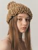 Meleuhen Loop Knit Chunky Hat_6Color