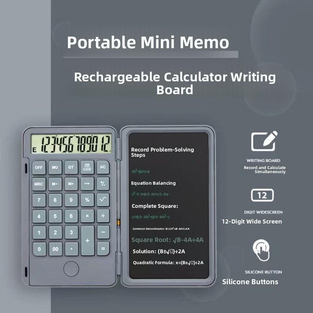 Large Screen Display Scientific Calculator 2in1 Office LCD Drawing Pad  Finance Accounting Tool