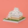 Kawada Paper Nano 360 Himeji Castle 7x12x7cm (Ages 12 and Up) Paper Craft Kit Miniature Kit Interior Design PS-10
