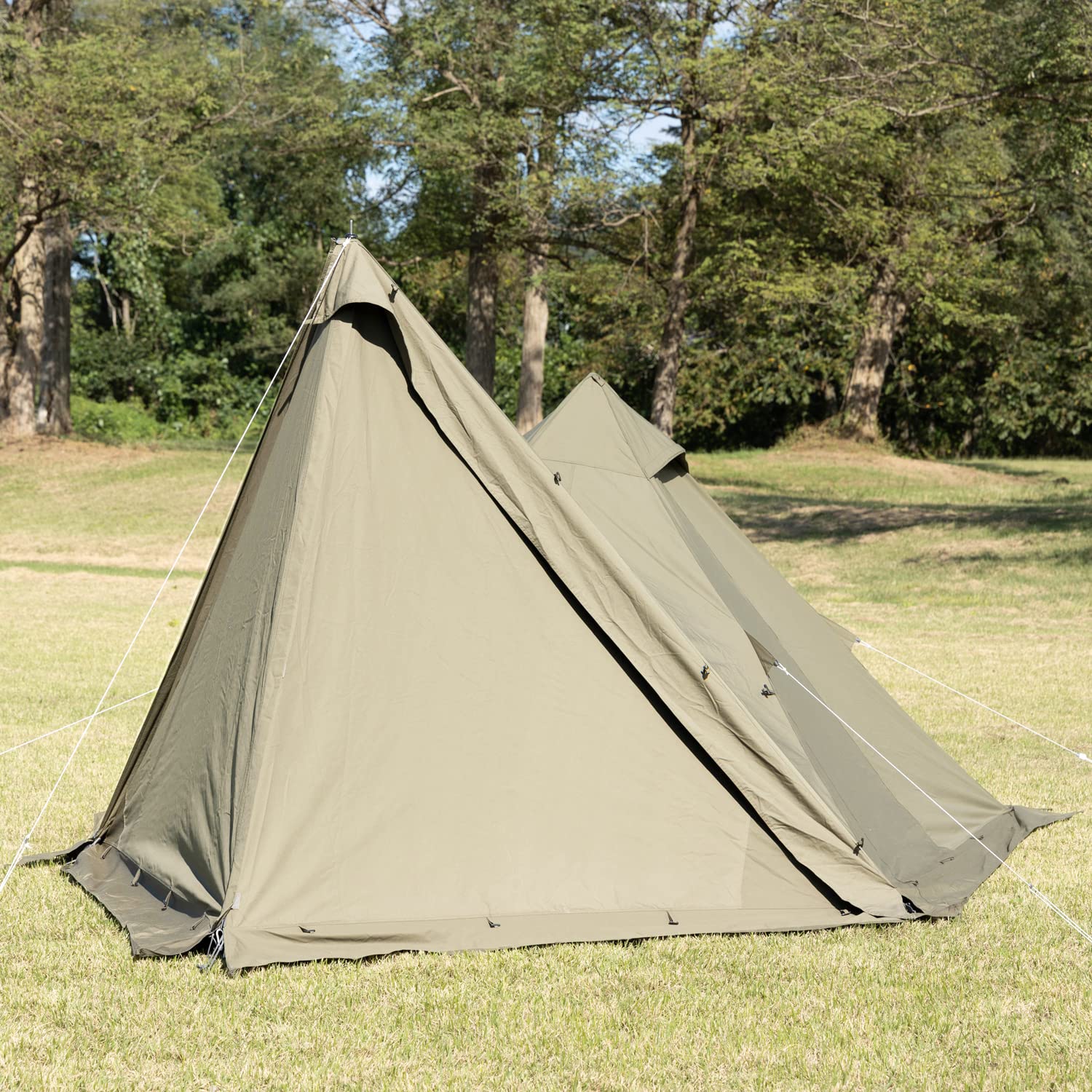 BUNDOK BDK-75TC Solo Tipi 1 TC Front Wall Single Person Camping