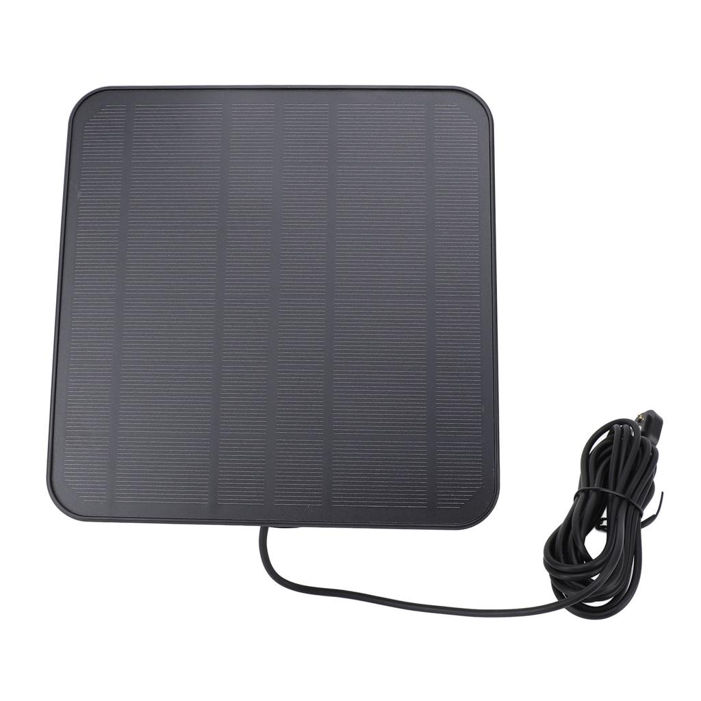 Panou Solar Cameră 6V 5W Portabil Putere Stabilă Siguranță Sporită Rezistent la Apă IP65 Cameră de Securitate