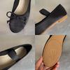 Fashion Pink Footwear Silk Women Ballet Flats Shoes Female Round Toe Fashion Butterfly-Knot Shallow Ladies Flats With Shoes Big Size