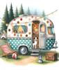 Traffic Series Camper Van Soft Flannel Blanket,Keep Warm Throw Blanket Comfortable Blanket for Picnic Bed Sofa Home Bedroom Kids