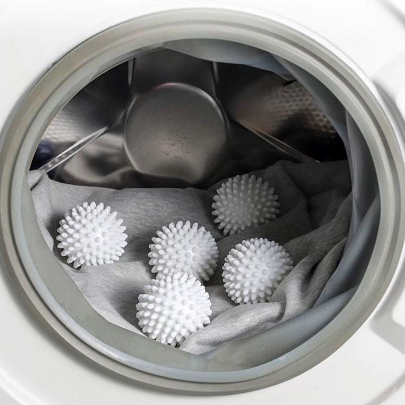 5PCS Laundry Balls Anti-Winding Magic Balls Drying Cleaning Household Washing Essential Cleaning Supplies for Laundry Reusable