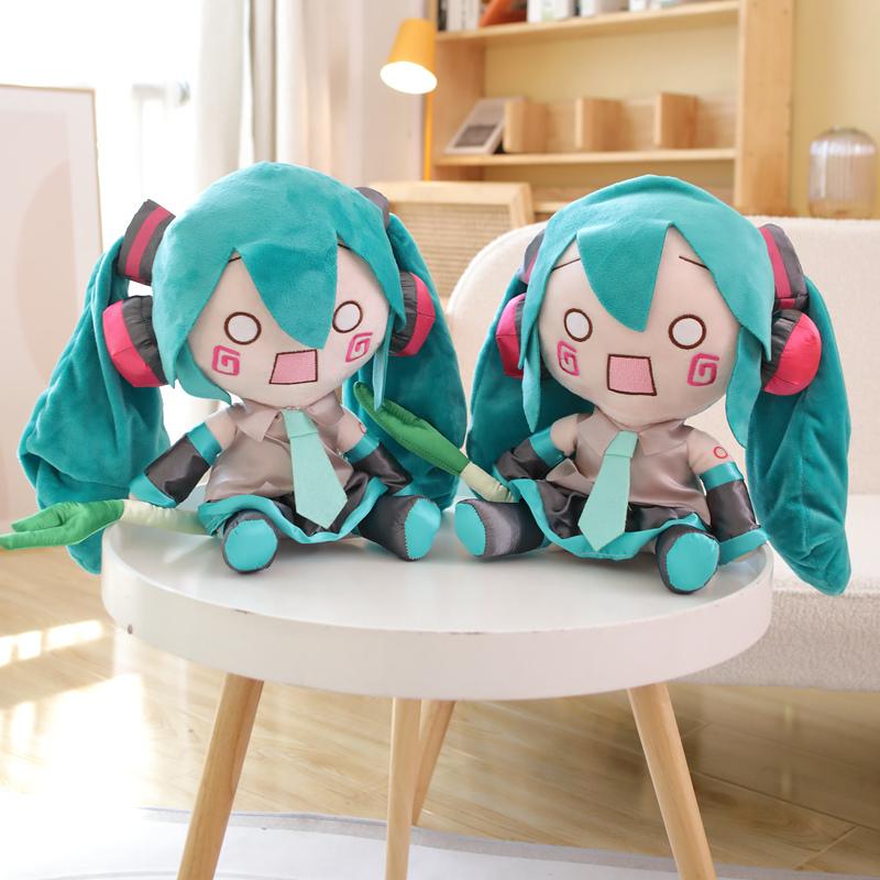 30cm Hatsune Miku Plush Toy Kawaii Stuffed Ievan Polkka Miku Doll Xmas Gifts Girl Child Soft Plushies