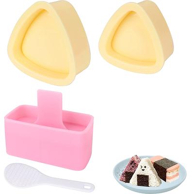LMETJMA Reisform-Set Musubi-Hersteller-Kit Antihaft-Musubi-Hersteller-Presse Reisbällchenform DIY Sushi-Hersteller-Werkzeug-Set JT189