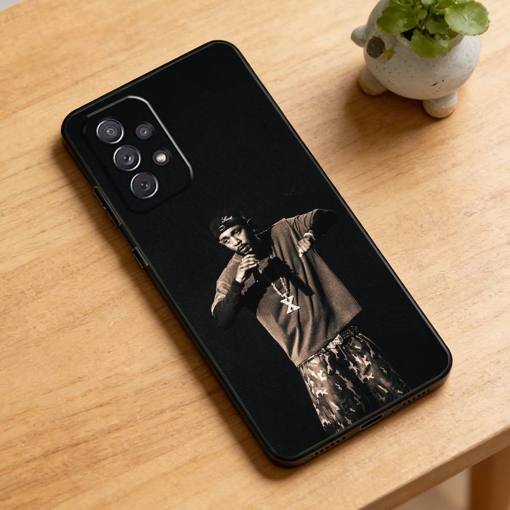 K-Kendrick Lamar Rapper Phone Case For Samsung Galaxy A73,21,22,32,71,53,52,51,80,5G Soft Black Cover