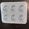 Flexible Silicone Art Mold For Handmade Resin Accessories Fish Shape Keyring Charm And Decorative Crafts Mould
