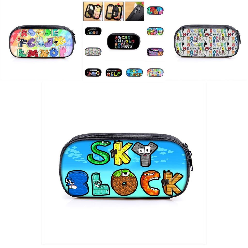 Alphabet Lore Pencil Case Large Capacity Pouch Bag For Students Gift