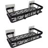 Bathroom Shelf 2 Pcs - Black