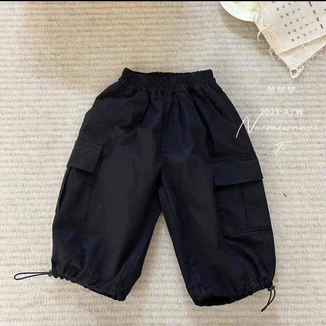 

Korean Style Loose Casual Girls Autumn Cargo Pants Unisex fashionable cargo pants