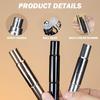 1Pcs Dual Head Perfume Refillable Bottle Essential Oil Roller Ball Glass Spray Bottle Atomizer Empty Bottle For Fragrance Travel