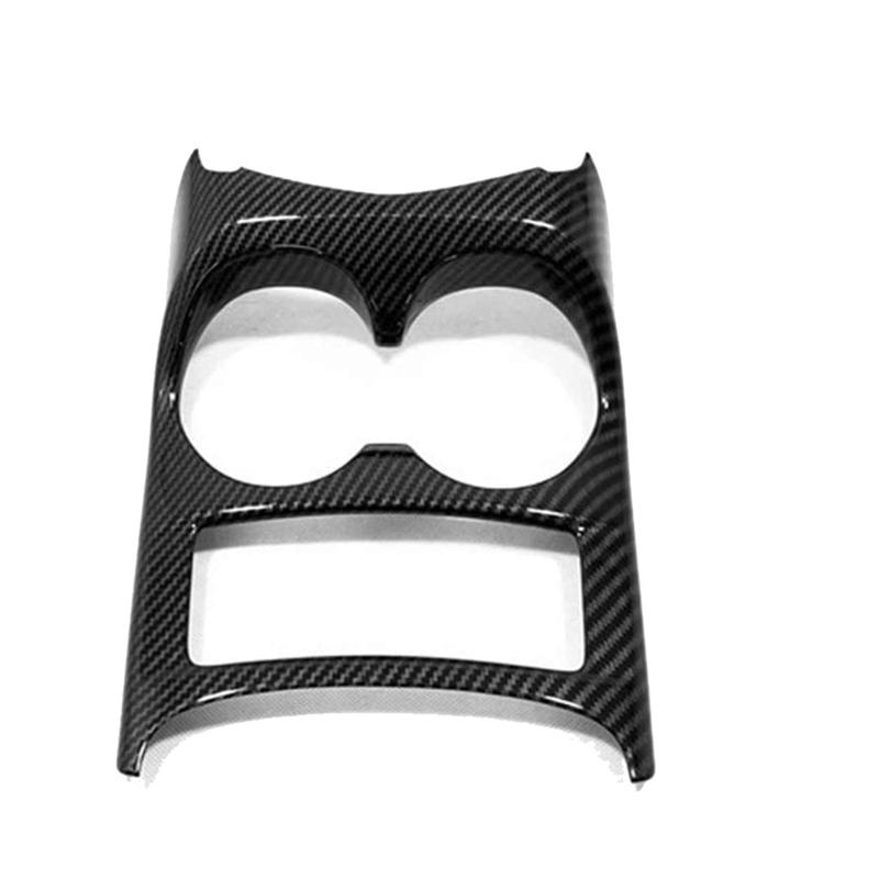 Car Center Console Gear Box Shift Panel Cover Water Cup Holder Trim Decoration For Nissan Qashqai J11 2016--M53K