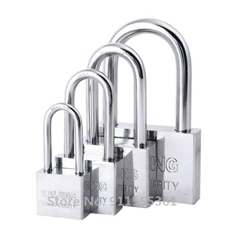 Stainless Steel Padlock Cabinet Outdoor Lock Durable Use Heavy Duty High Security Solid  Door Gate Box Safety