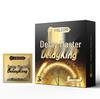Secret Love Delay King Ribbed Condoms – Long-Lasting, Large Particle, Cat Tongue Texture