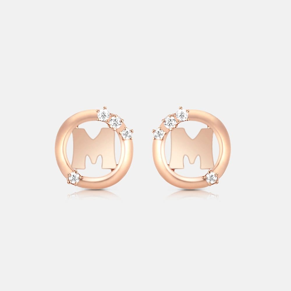 M Basic Rose Earrings A221Be9006Rpa .